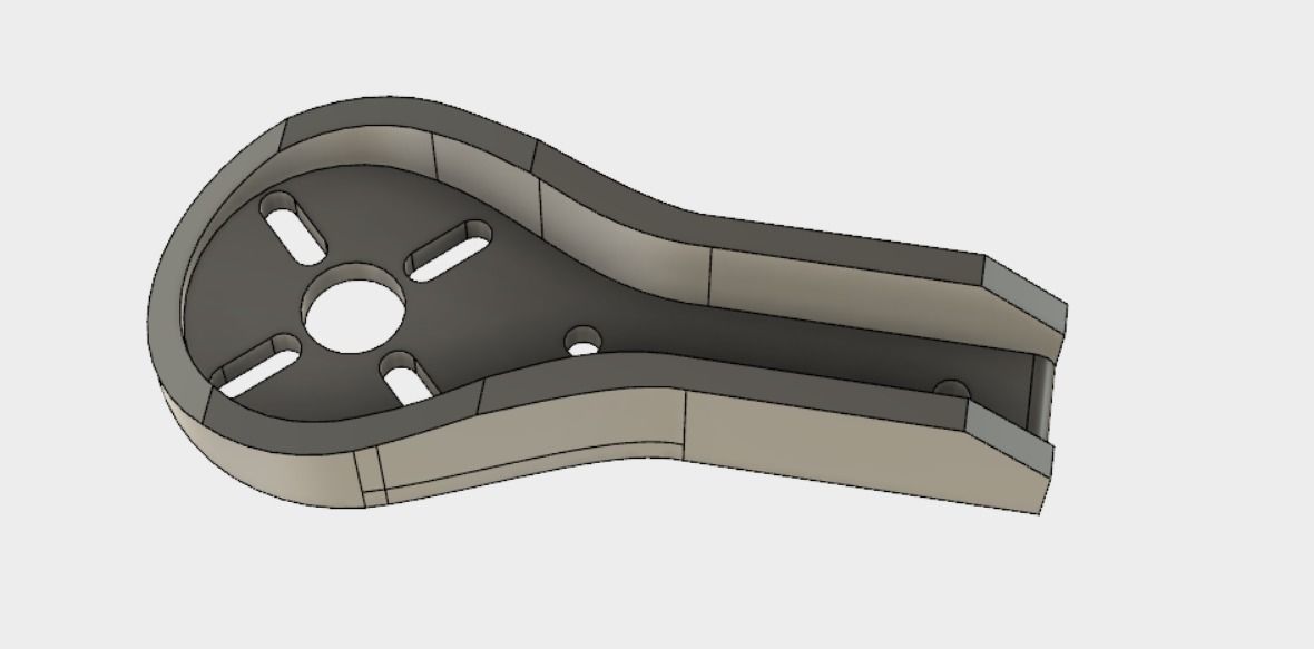 Drone Motor Mount Free 3D print model_4