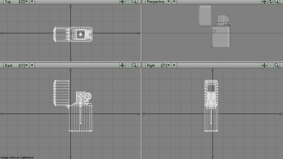 Lighter - Zippo 3D model_4