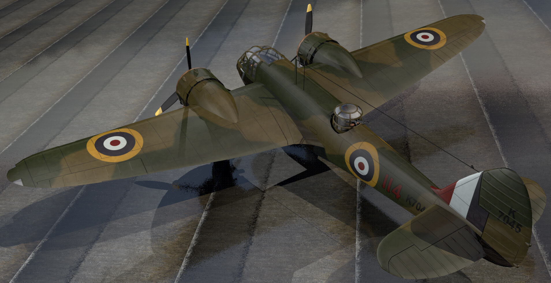Bristol Blenheim Mk-1 3D model_1