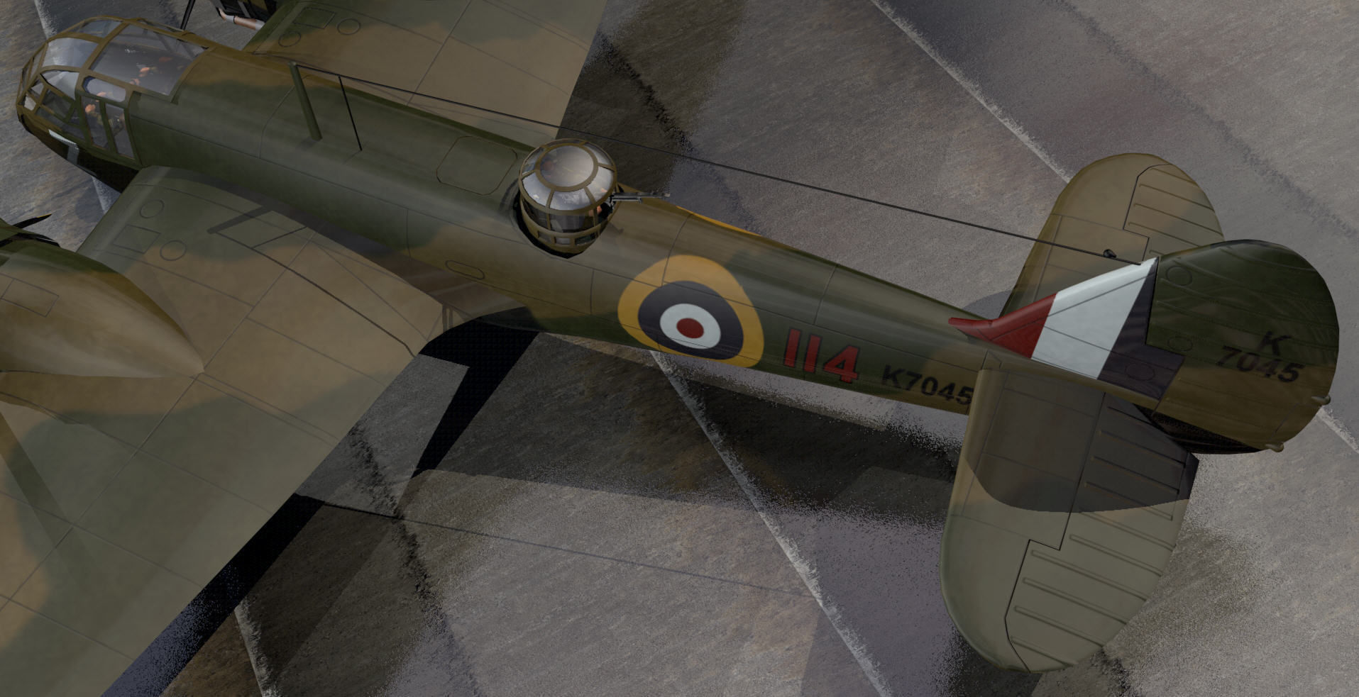 Bristol Blenheim Mk-1 3D model_3