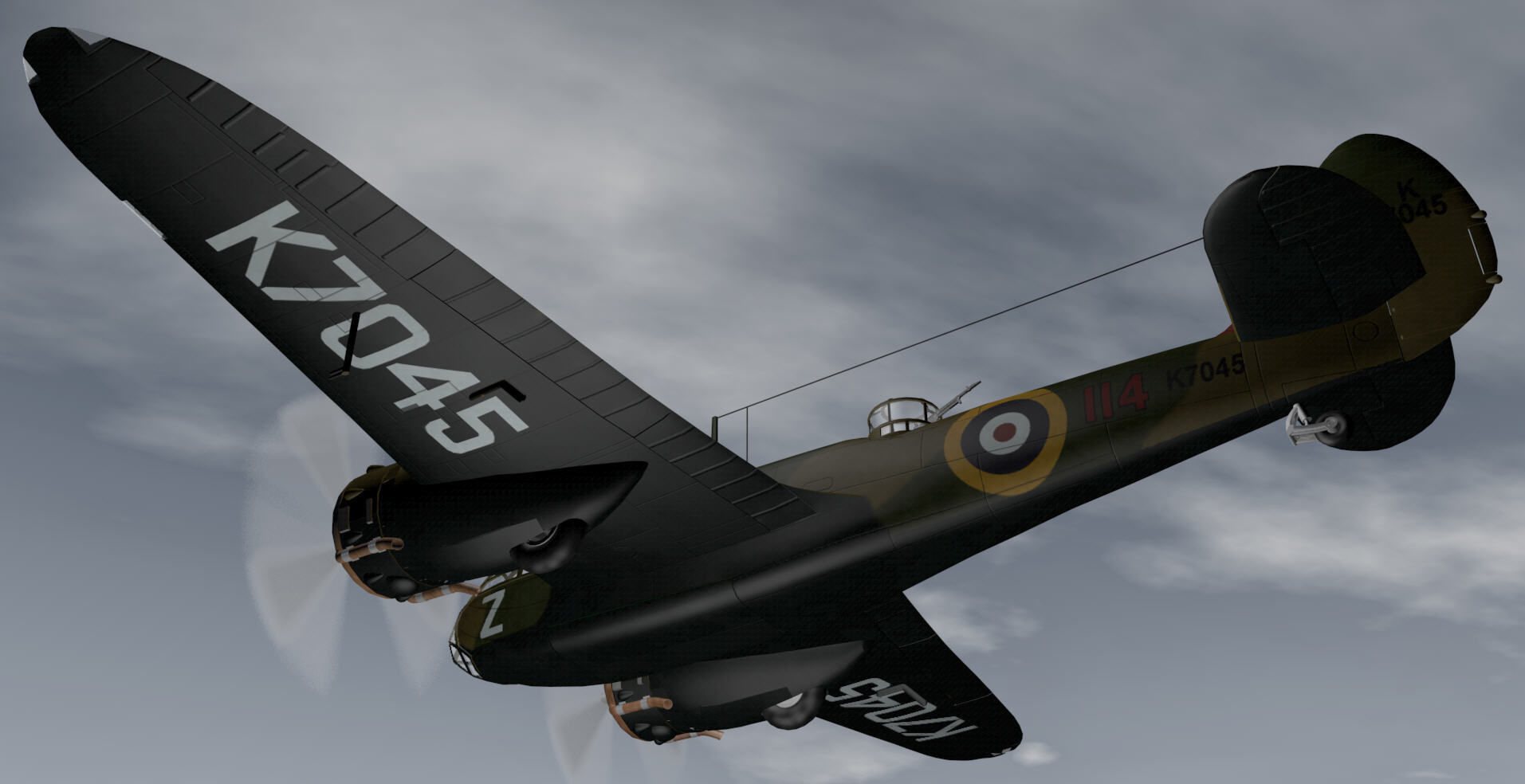 Bristol Blenheim Mk-1 3D model_11