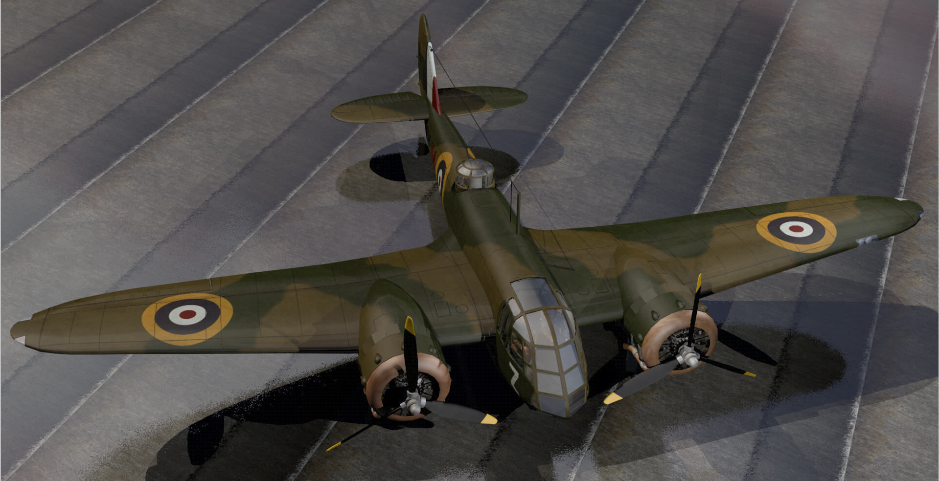 Bristol Blenheim Mk-1 3D model_5