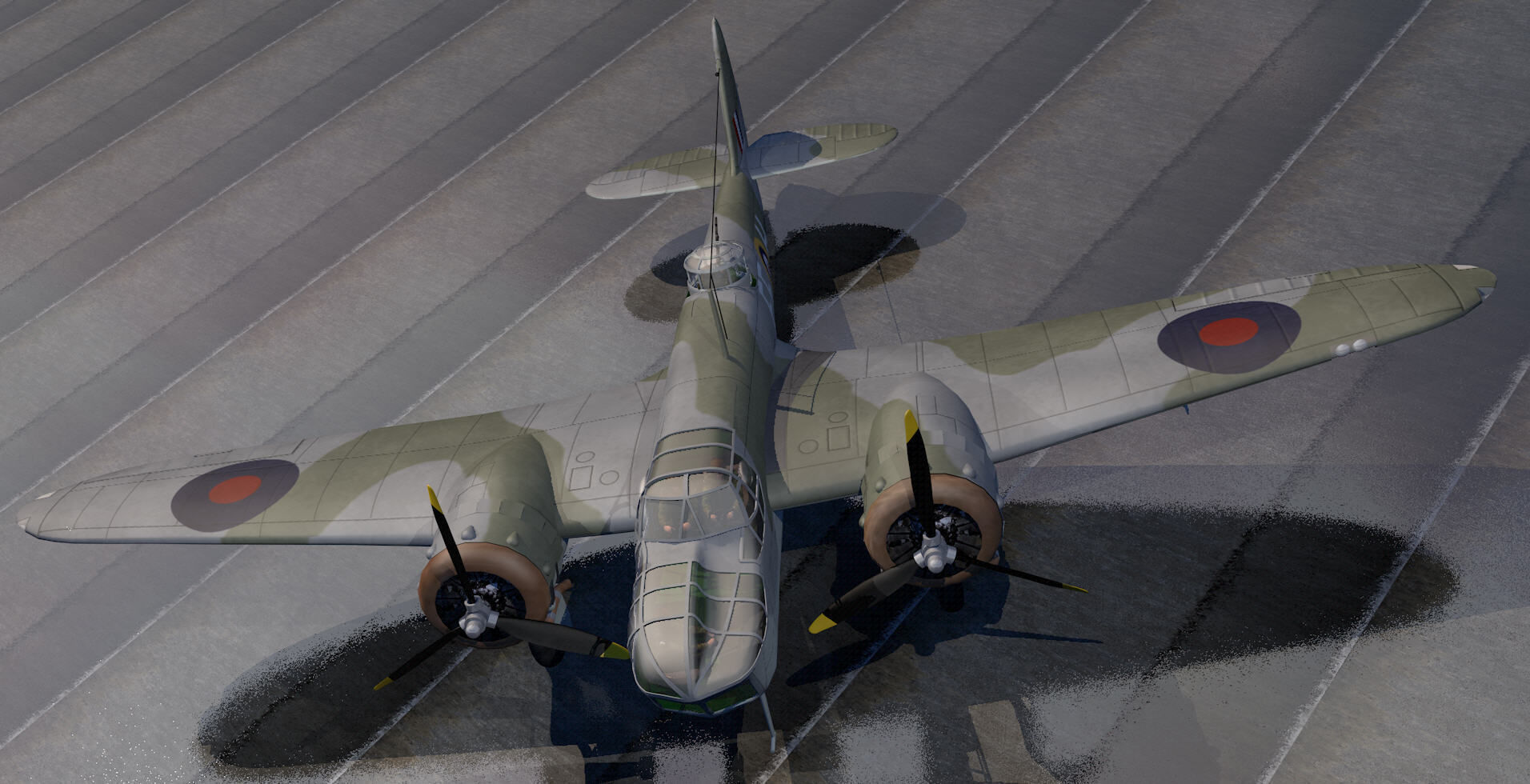 Bristol Blenheim Mk-4F Bolingbroke - RCAF 3D model_4