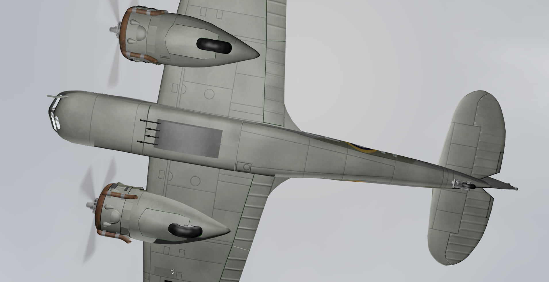 Bristol Blenheim Mk-4F Bolingbroke - RCAF 3D model_11