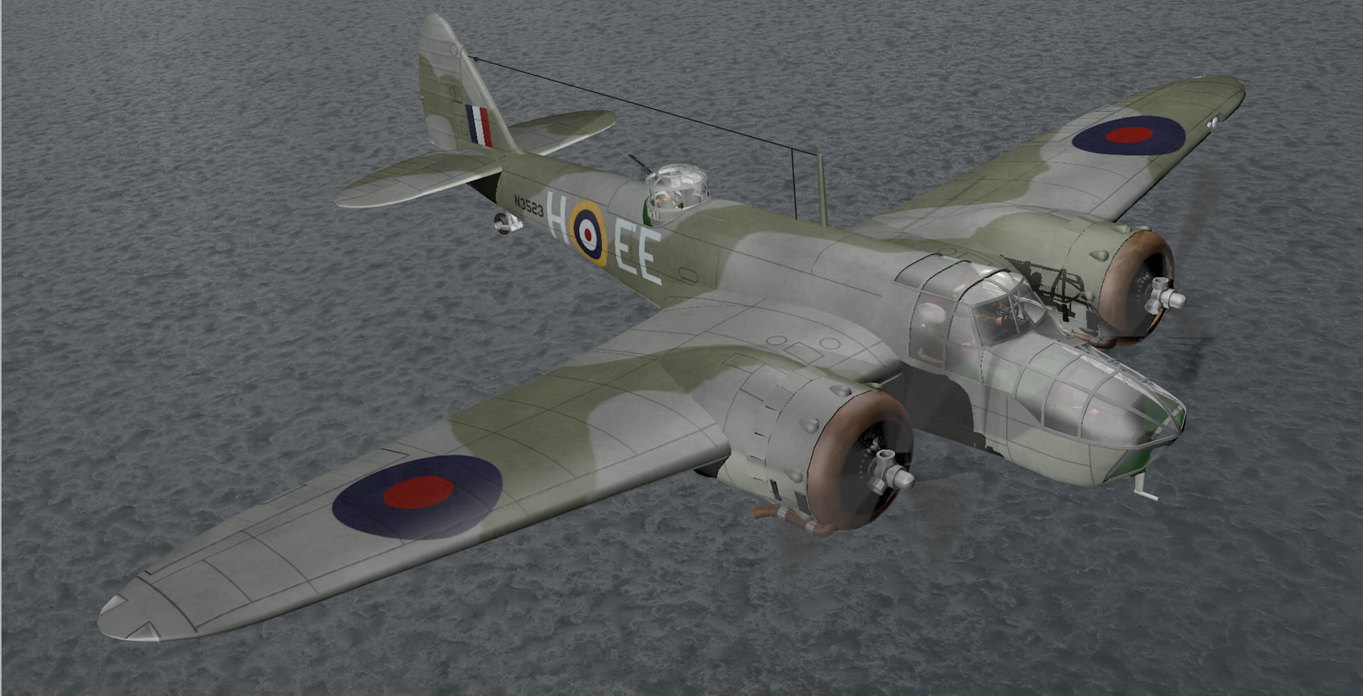 Bristol Blenheim Mk-4F Bolingbroke - RCAF 3D model_8