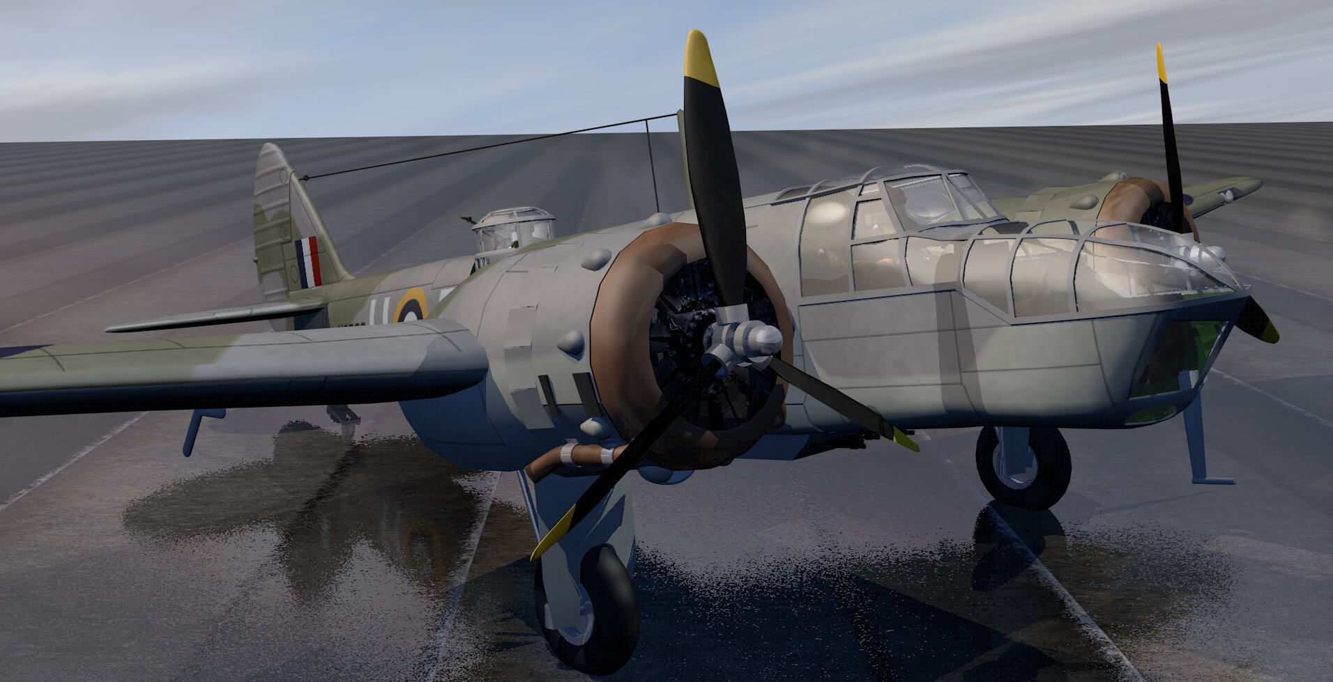 Bristol Blenheim Mk-4F Bolingbroke - RCAF 3D model_5