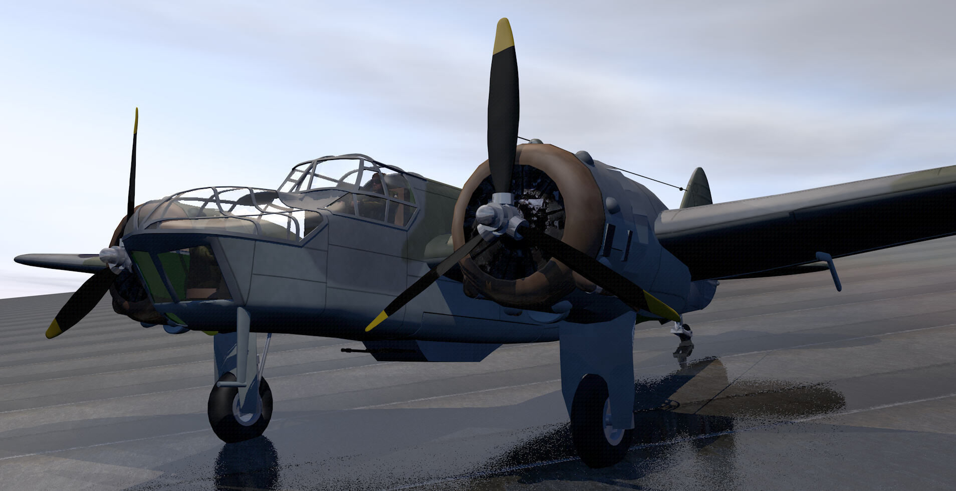 Bristol Blenheim Mk-4F Bolingbroke - RCAF 3D model_6