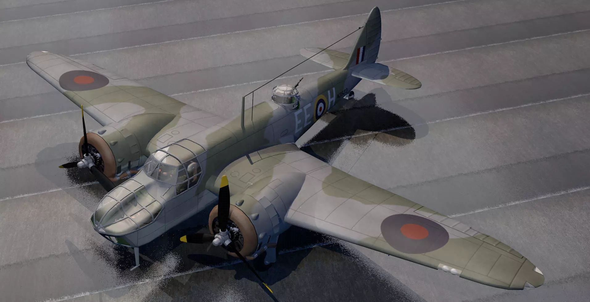 Bristol Blenheim Mk-4F Bolingbroke - RCAF 3D model_0
