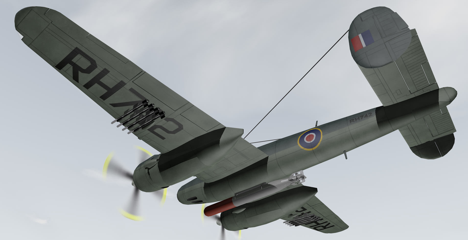 Bristol Brigand TF1 3D model_10