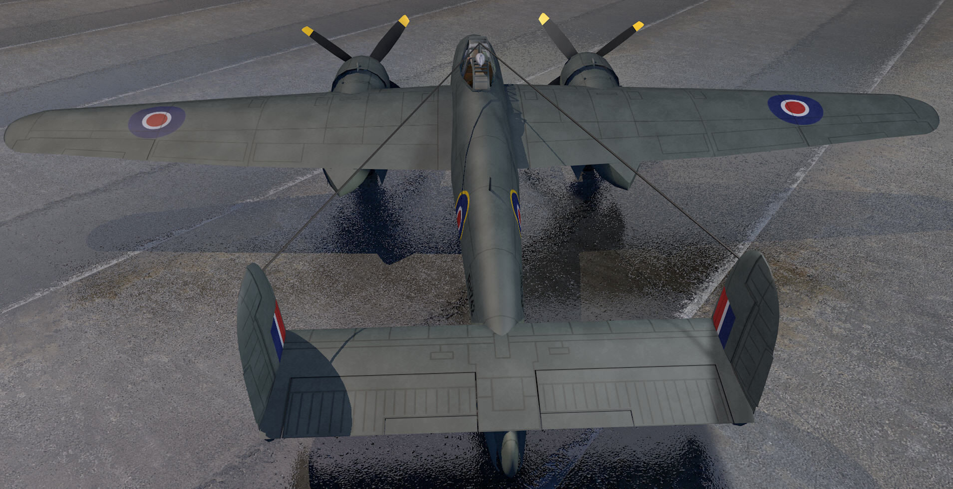 Bristol Brigand TF1 3D model_4