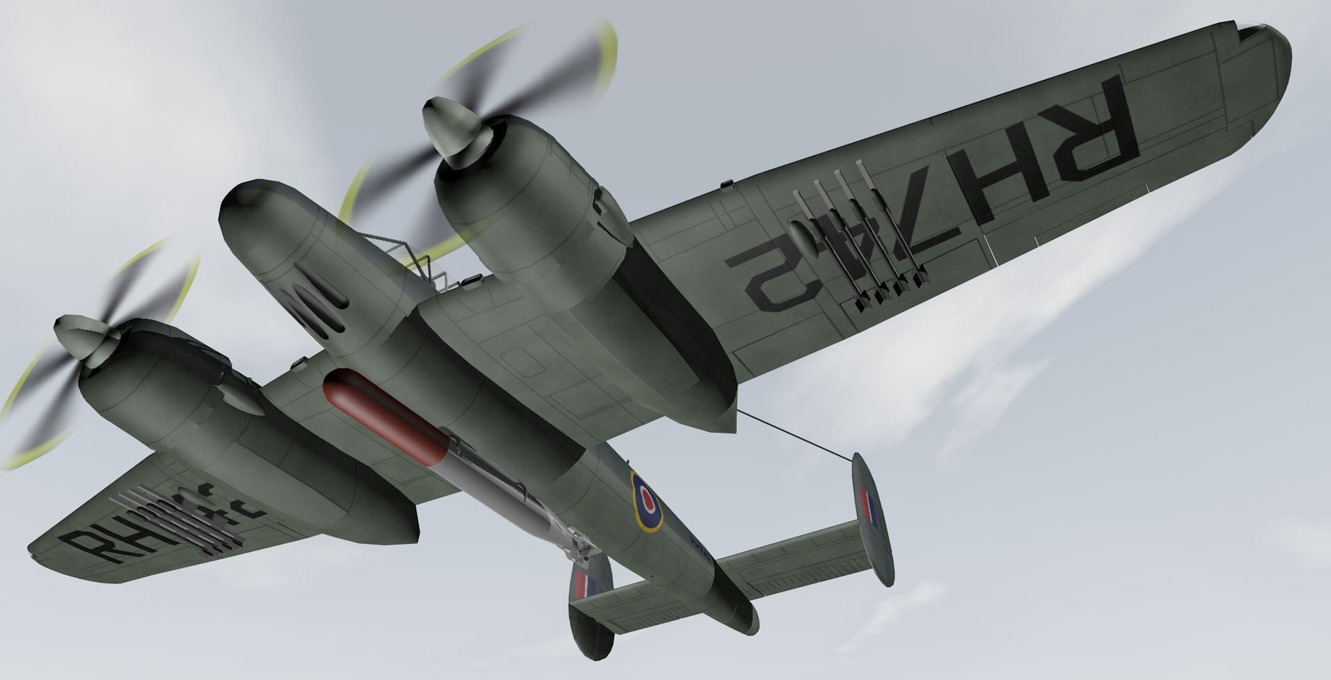 Bristol Brigand TF1 3D model_9
