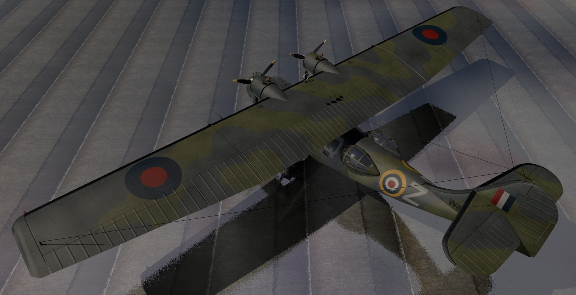 Consolidated Catalina Mk-1 - RAF 3D model_5