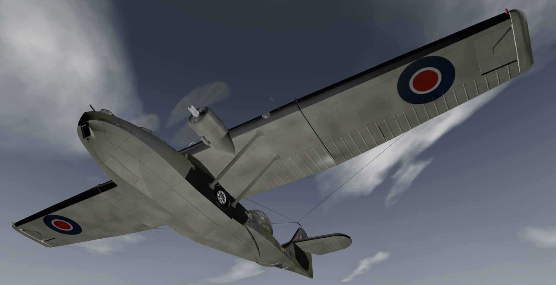 Consolidated Catalina Mk-1 - RAF 3D model_10