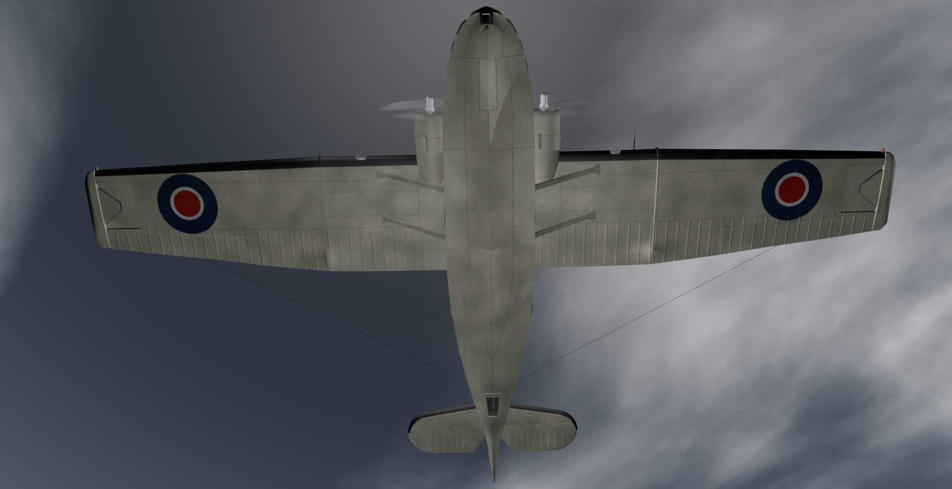 Consolidated Catalina Mk-1 - RAF 3D model_8