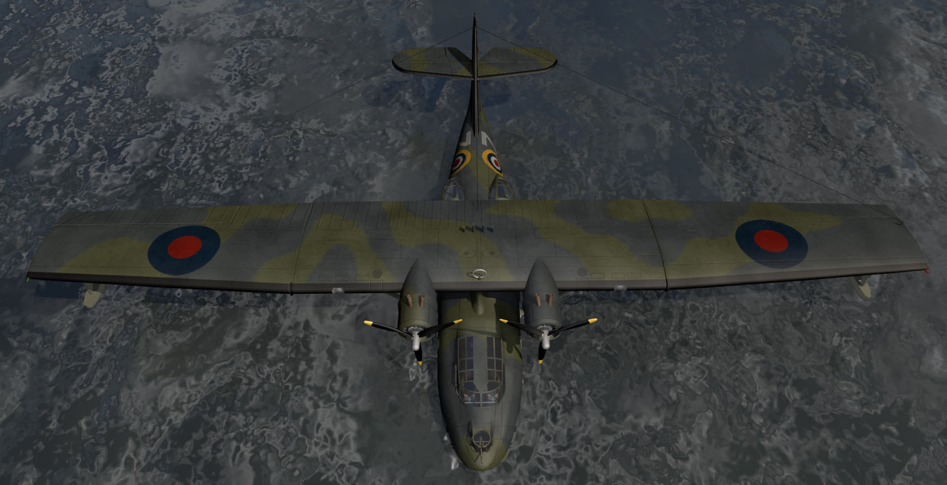 Consolidated Catalina Mk-1 - RAF 3D model_4