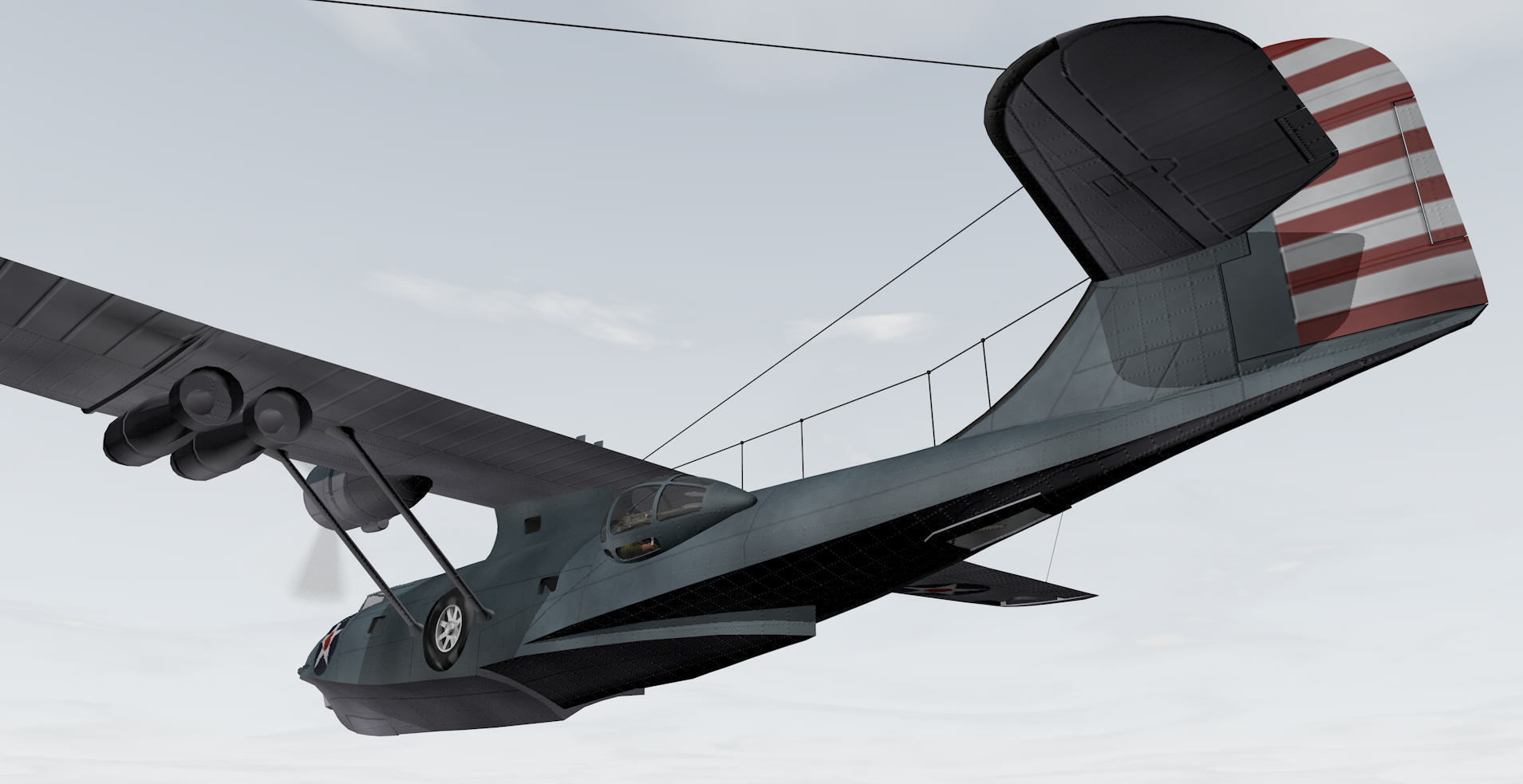 Consolidated PBY-5 Catalina 3D model_10