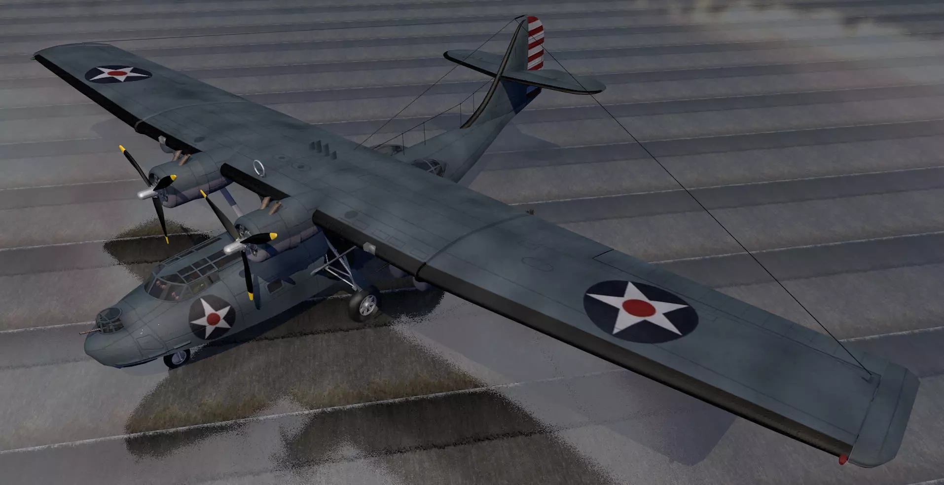 Consolidated PBY-5 Catalina 3D model_0