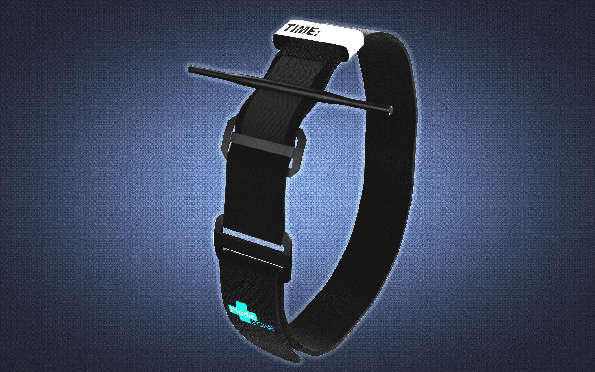 Elastic Bandage Tourniquet 3D model_2