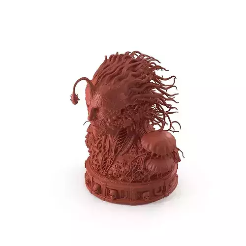 Print Ready The Tide Mutation-infected bust 004