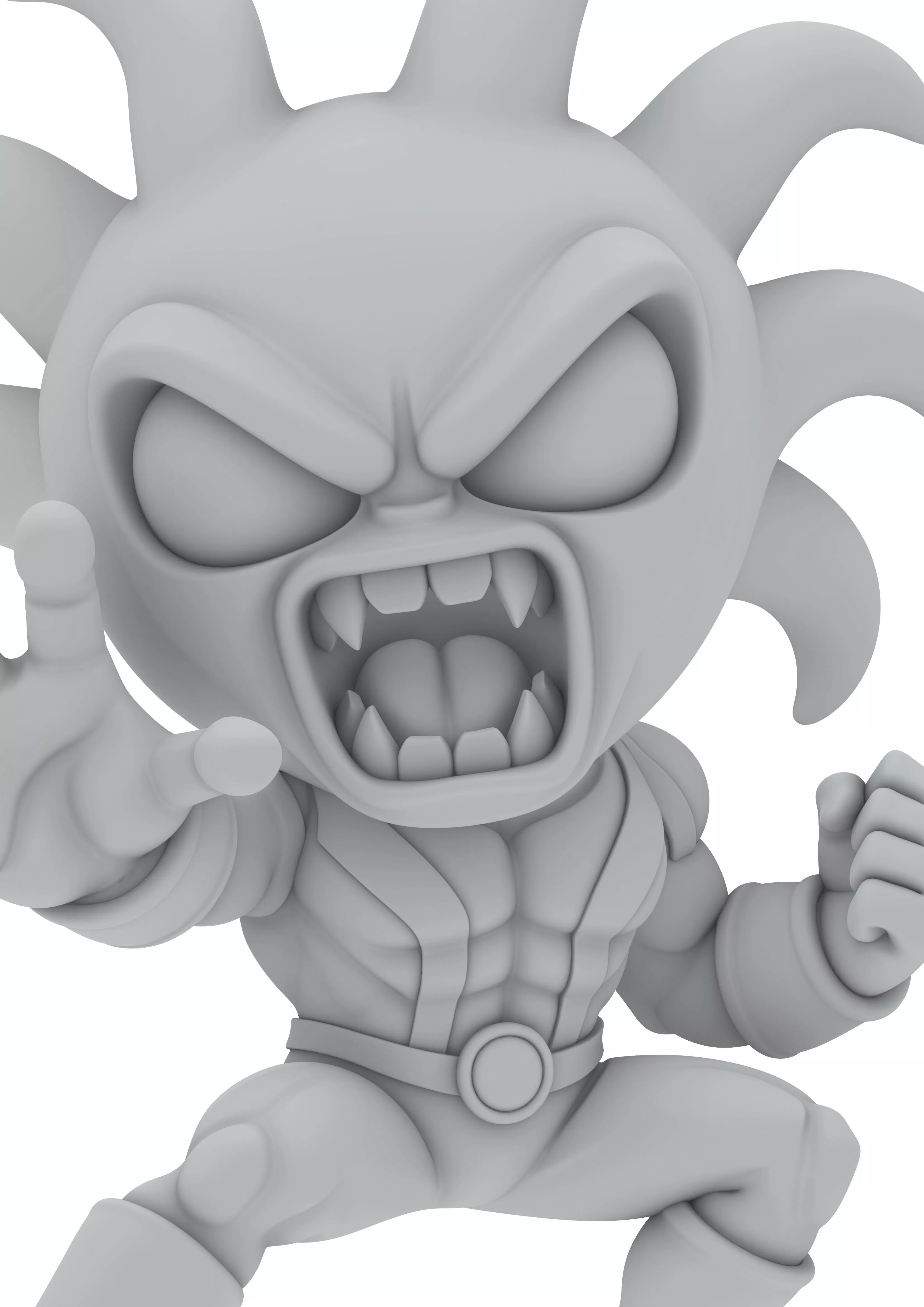 Chibi Monster Collection Monster Alien Warriors 3D print model