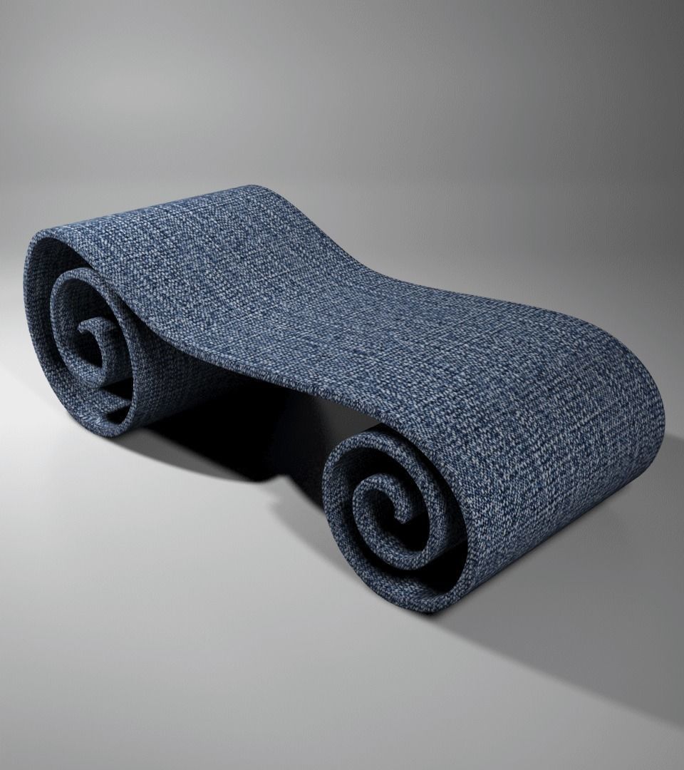 Cool Chair 05 by Misam Rizvi Low-poly 3D model_0