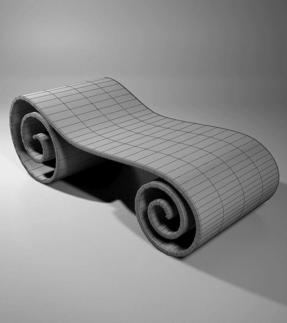 Cool Chair 05 by Misam Rizvi Low-poly 3D model_1