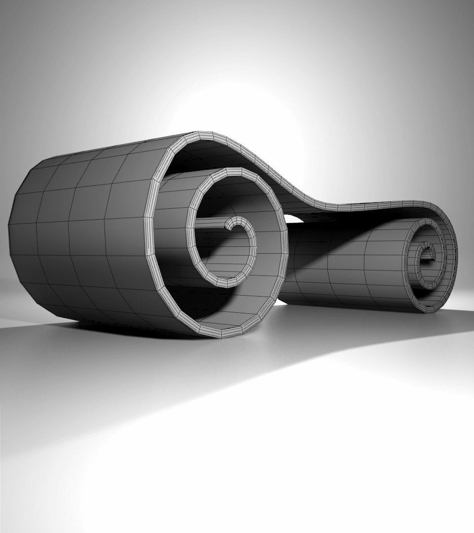 Cool Chair 05 by Misam Rizvi Low-poly 3D model_3