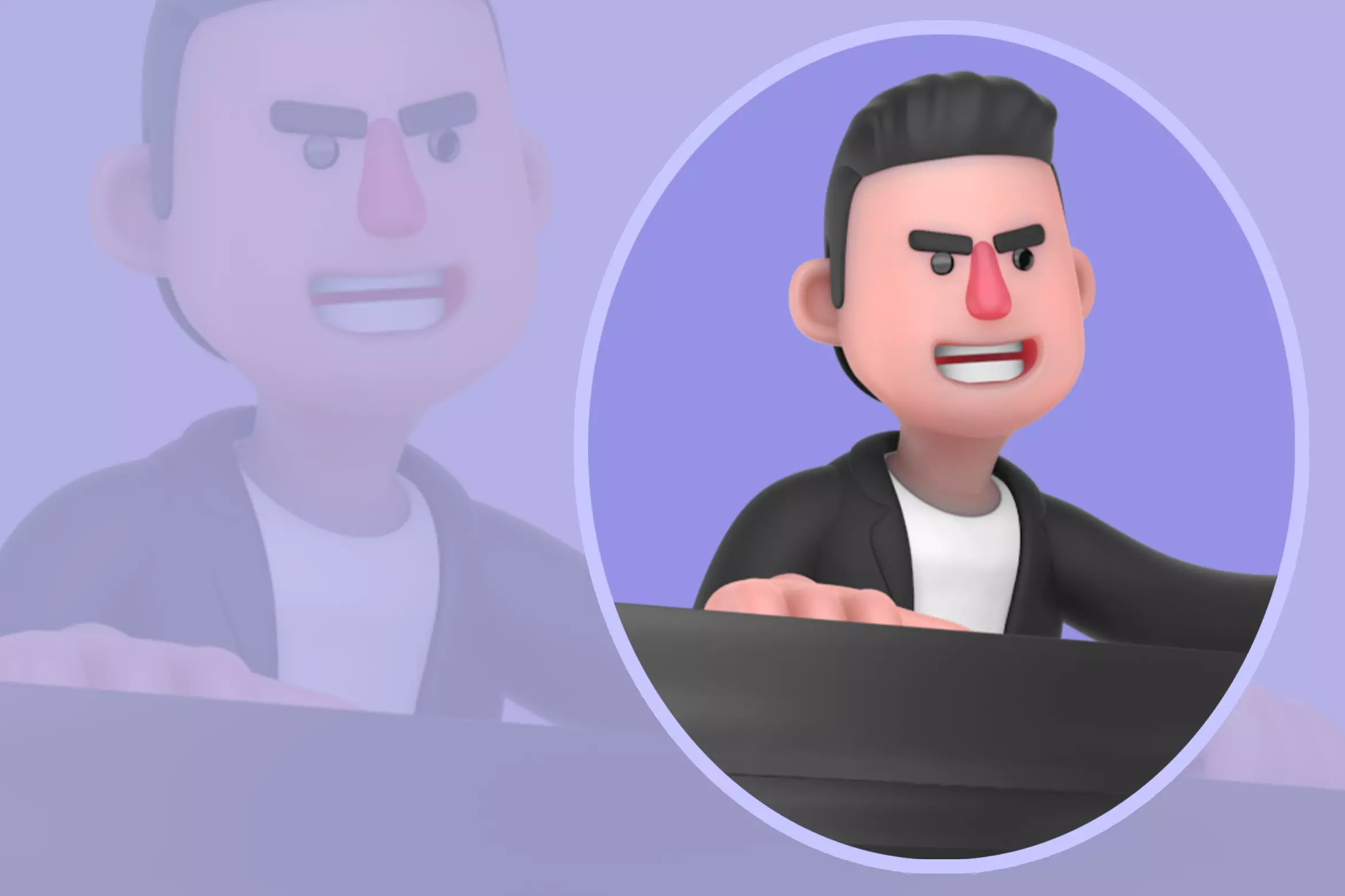 Stylized 3D Musician Character - Expressive Keyboard Player 3D model