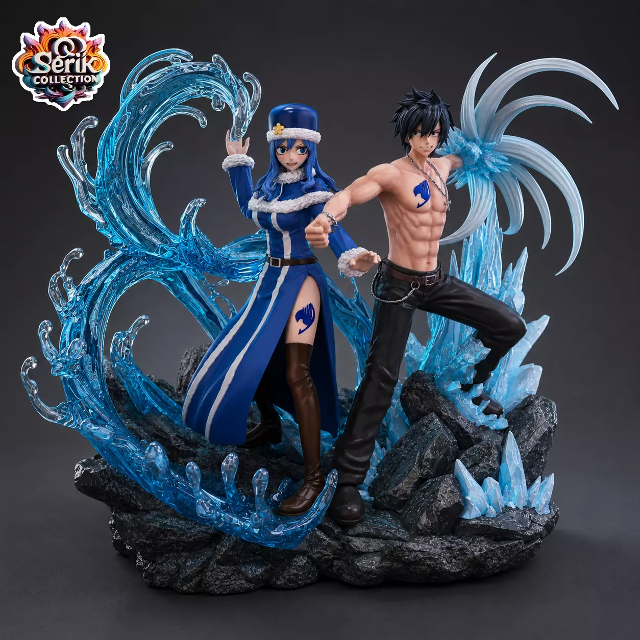 JUVIA X GRAY - FAIRY TAIL 3D print model