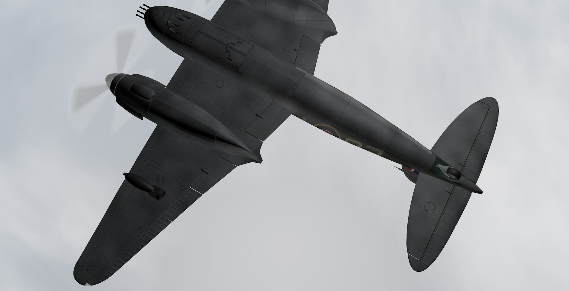 DeHavilland Mosquito Mk-6 3D model_10