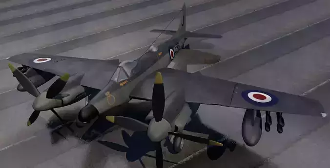 DeHavilland SeaHornet NF-21