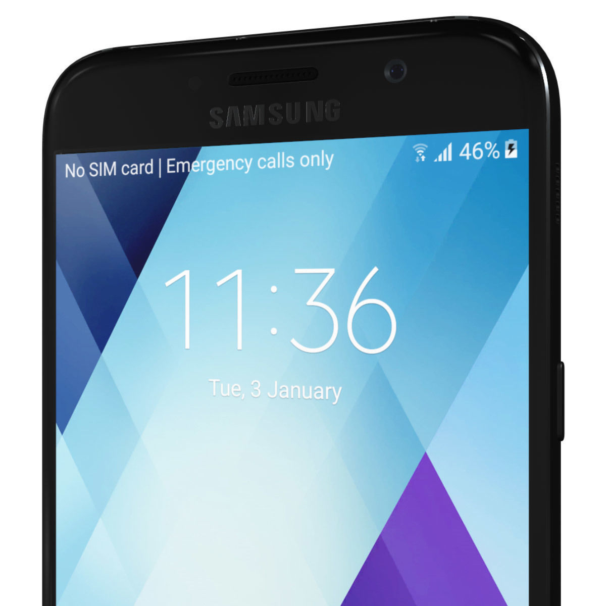 Samsung Galaxy A7 2017 for Element 3D 3D model_6