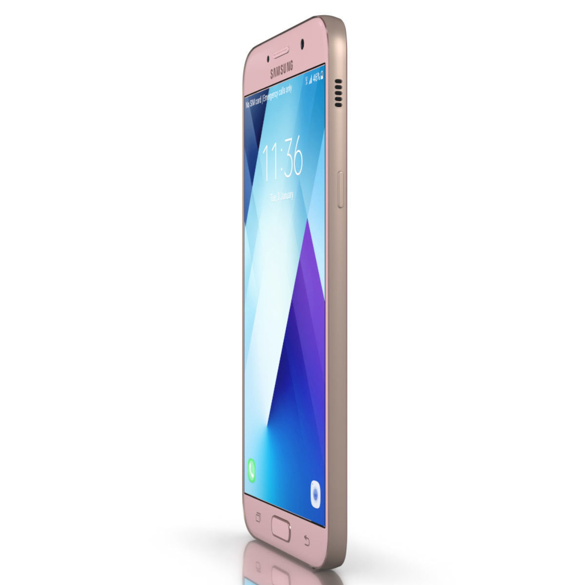 Samsung Galaxy A7 2017 for Element 3D 3D model_31