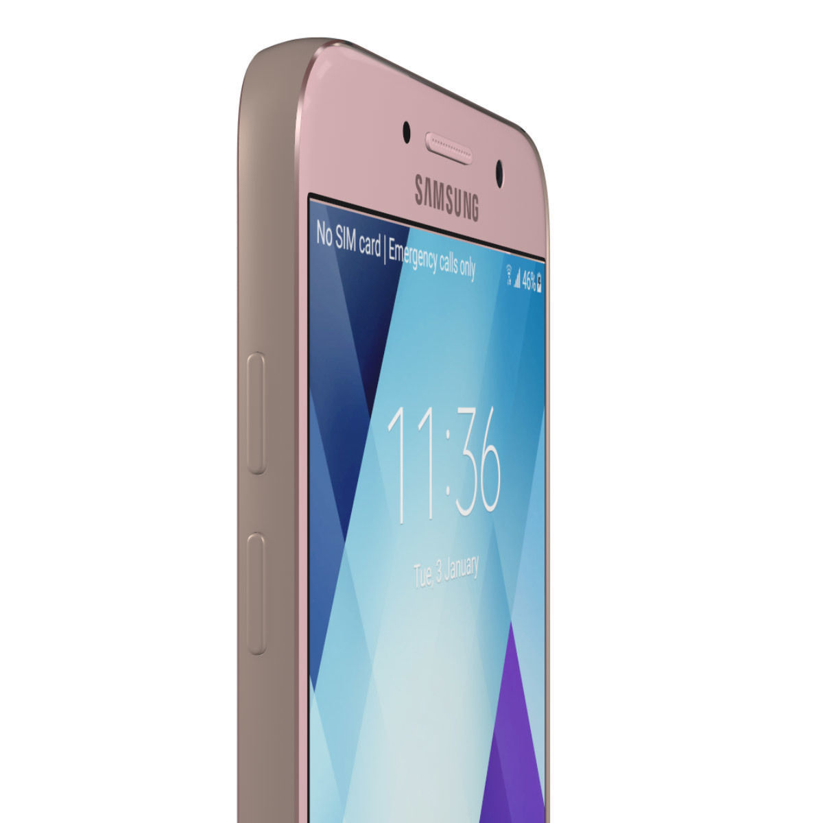 Samsung Galaxy A7 2017 for Element 3D 3D model_35