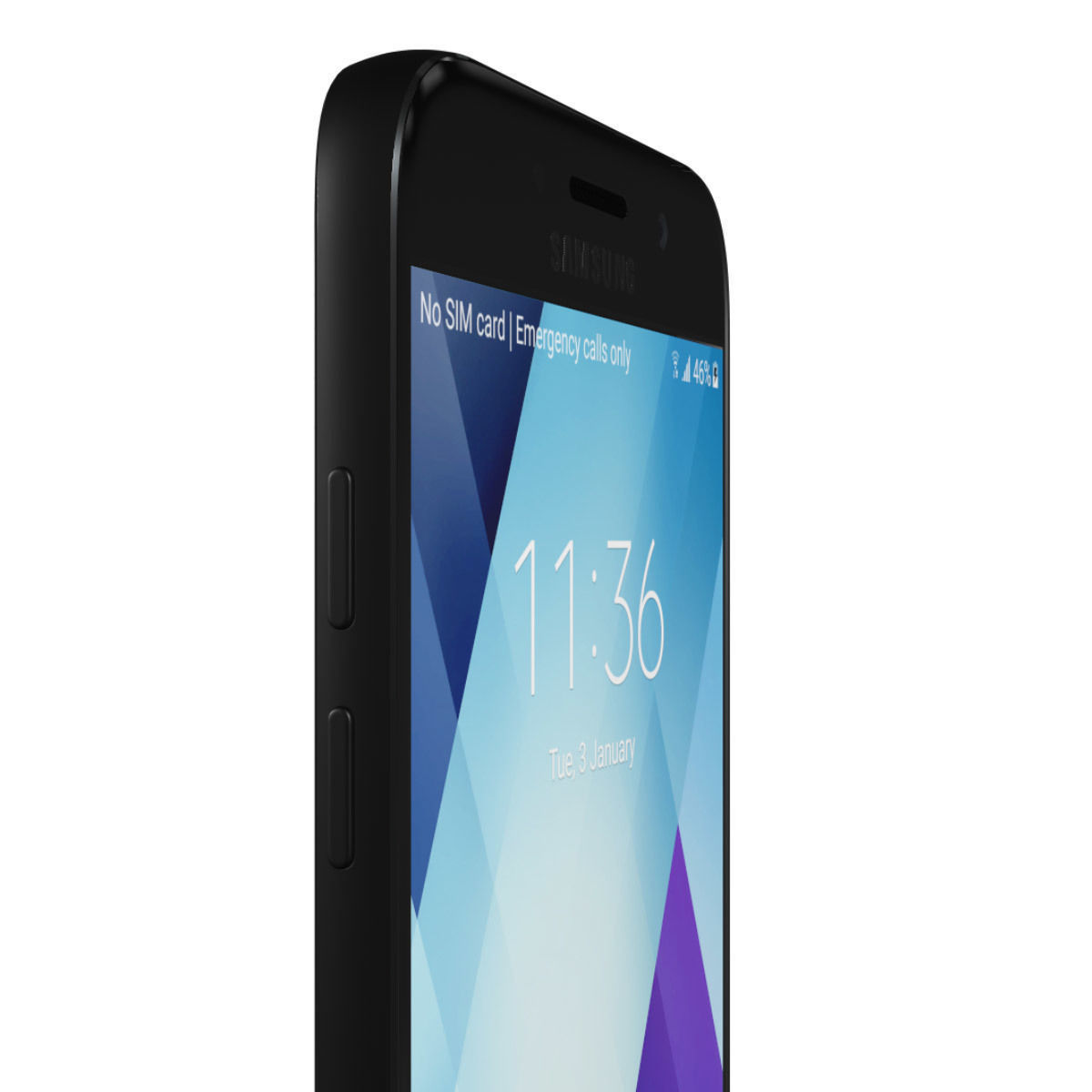 Samsung Galaxy A7 2017 for Element 3D 3D model_9