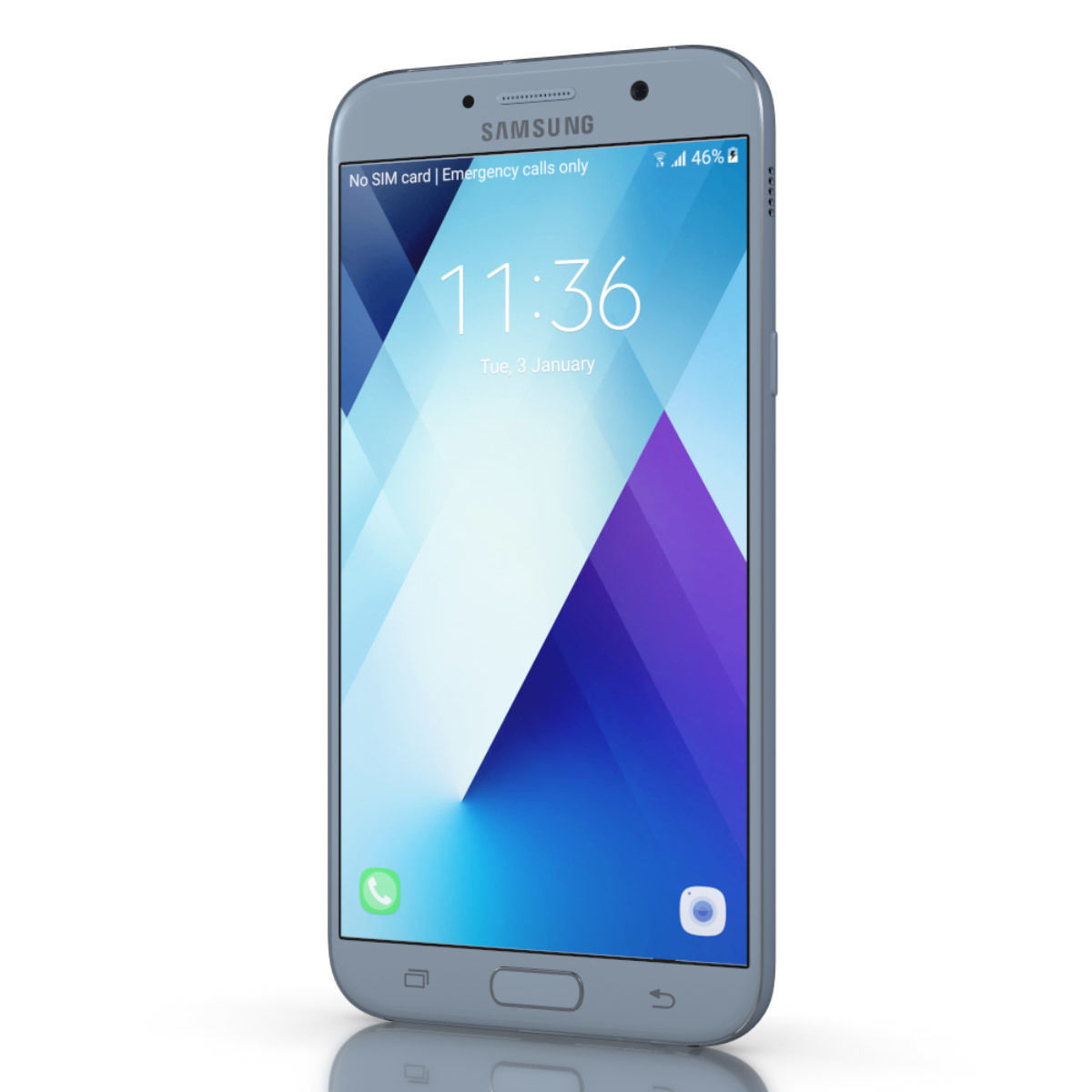 Samsung Galaxy A7 2017 for Element 3D 3D model_10