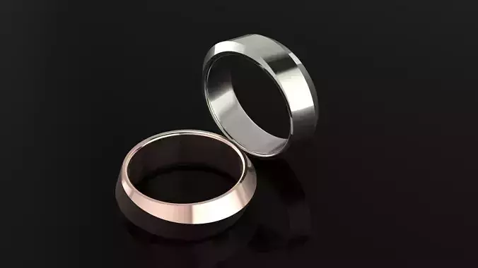 Ring two wedding rings