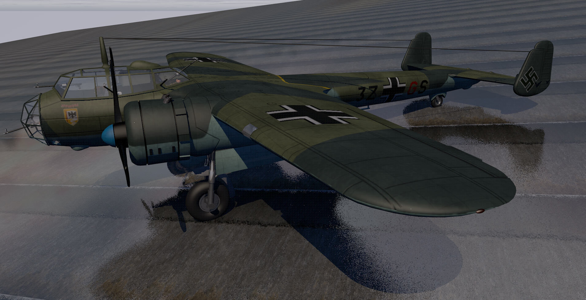 Dornier Do-17Z-2 3D model_2