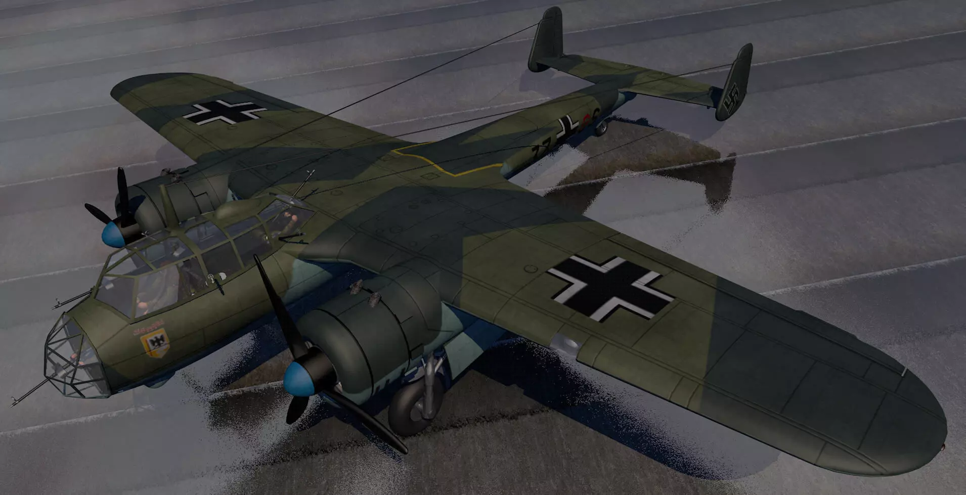 Dornier Do-17Z-2 3D model_0