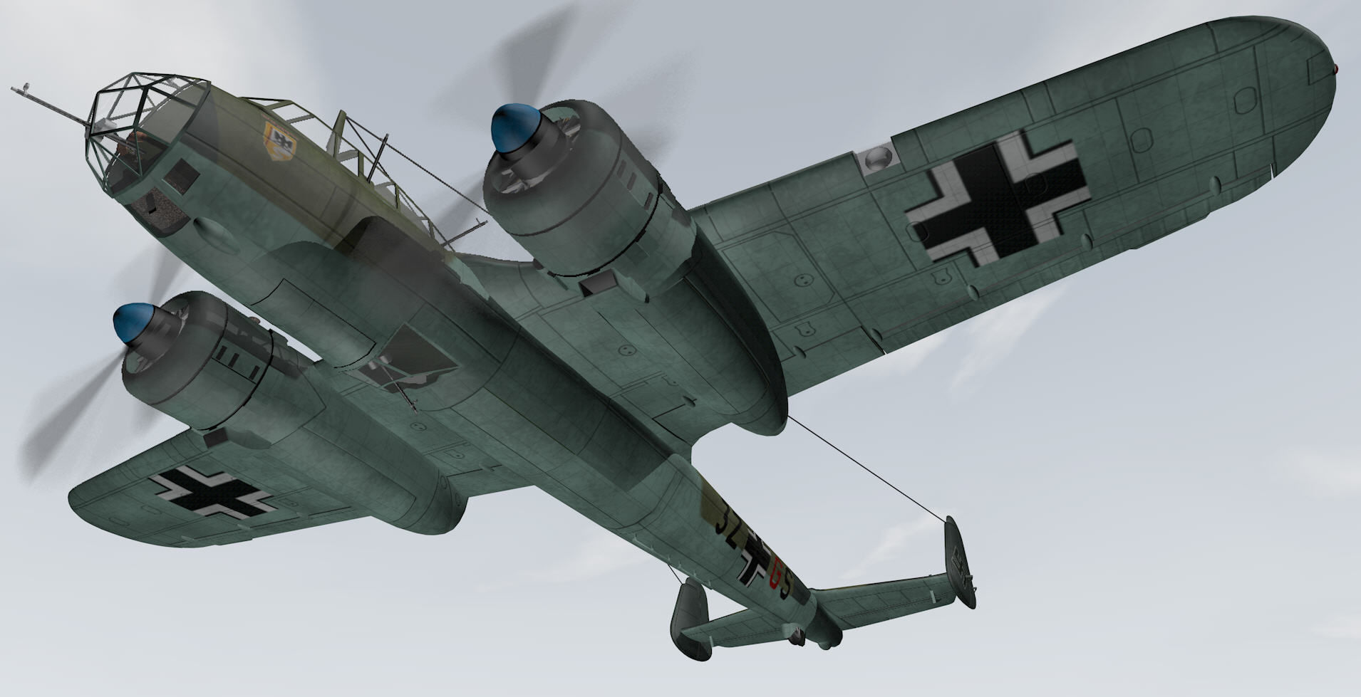Dornier Do-17Z-2 3D model_11