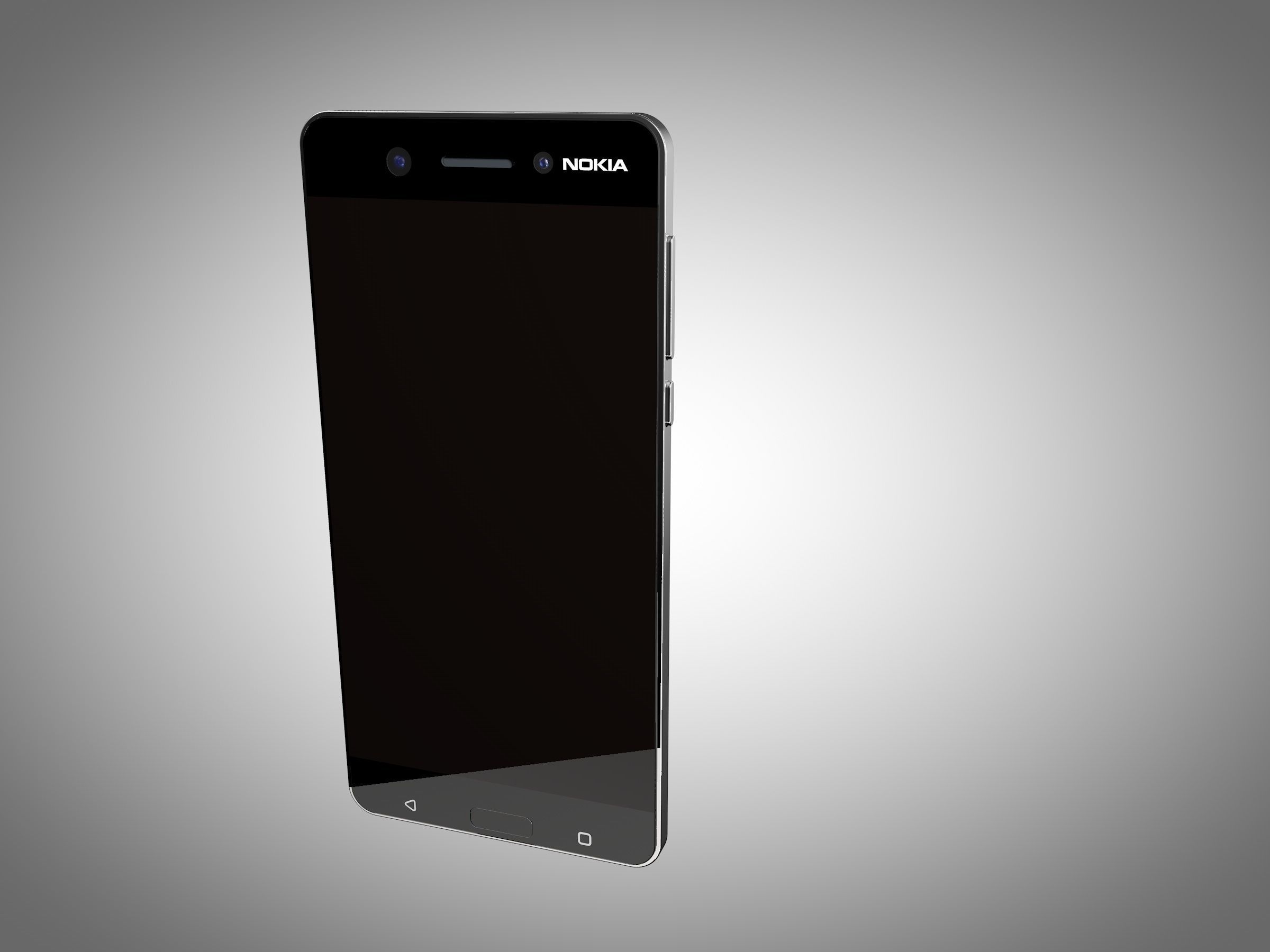 NOKIA 6 smartphone Free 3D print model_1