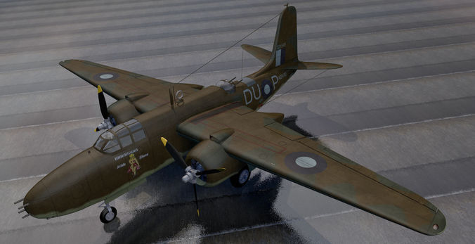 Douglas Havoc Mk-2  -  RAAF 3D model