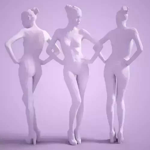 Fashion Girl Posing 2