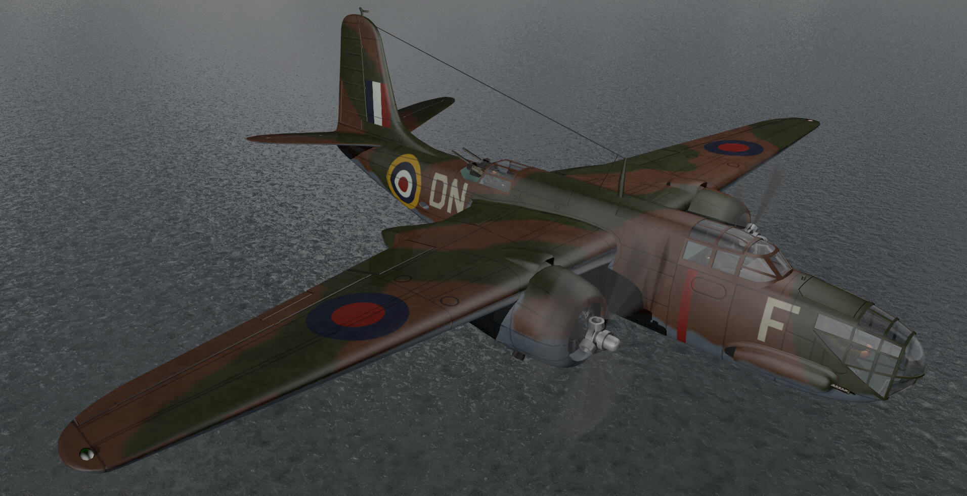 Douglas Boston Mk-3 - A-20B 3D model_9