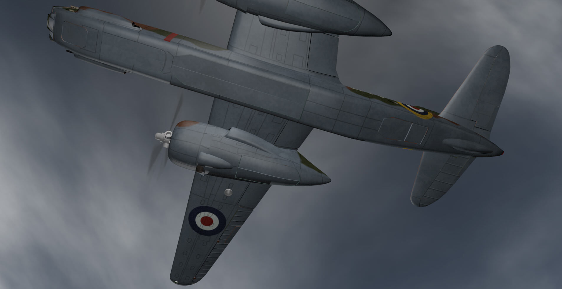 Douglas Boston Mk-3 - A-20B 3D model_10