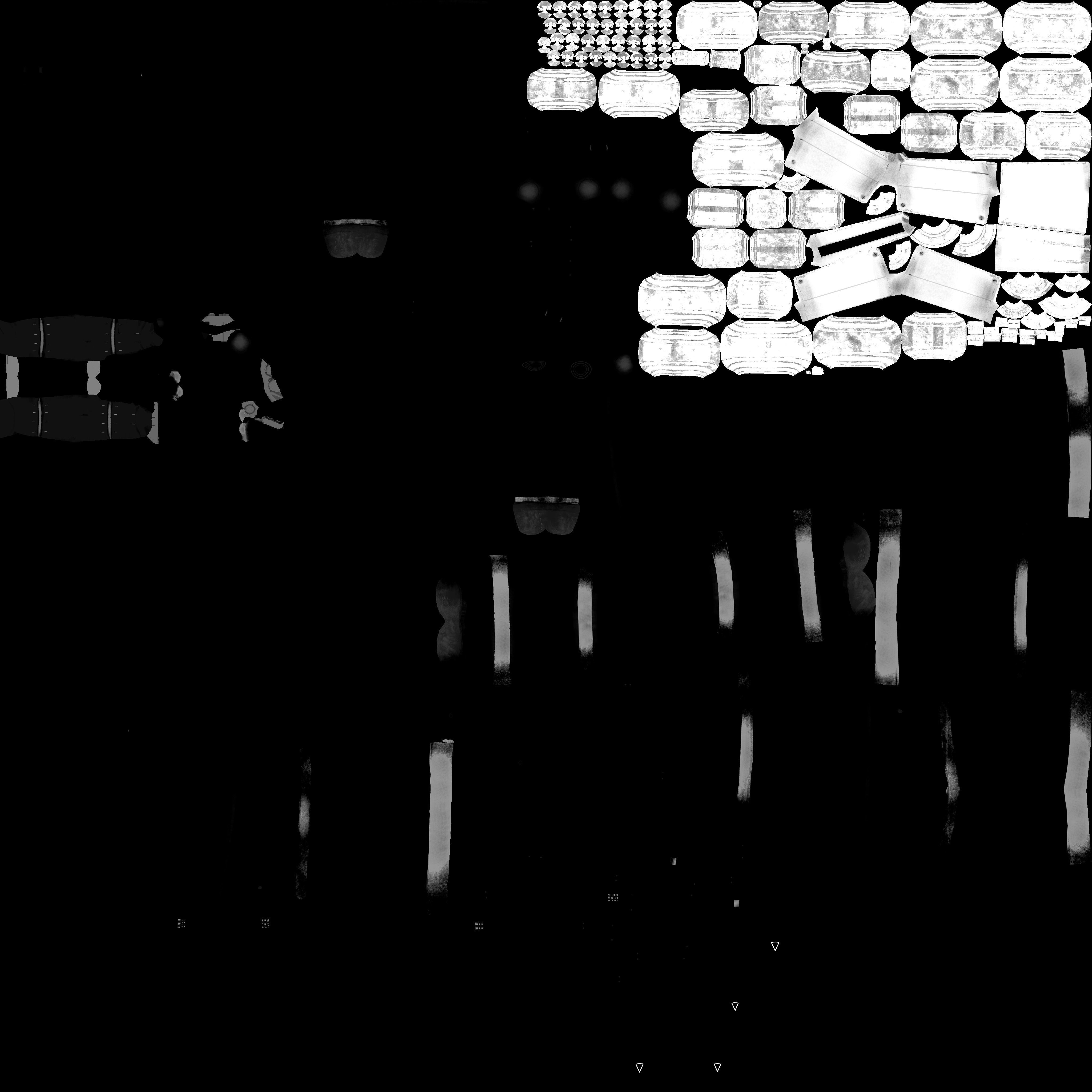 Robotic Arm Prosthetics Low-poly 3D model_1