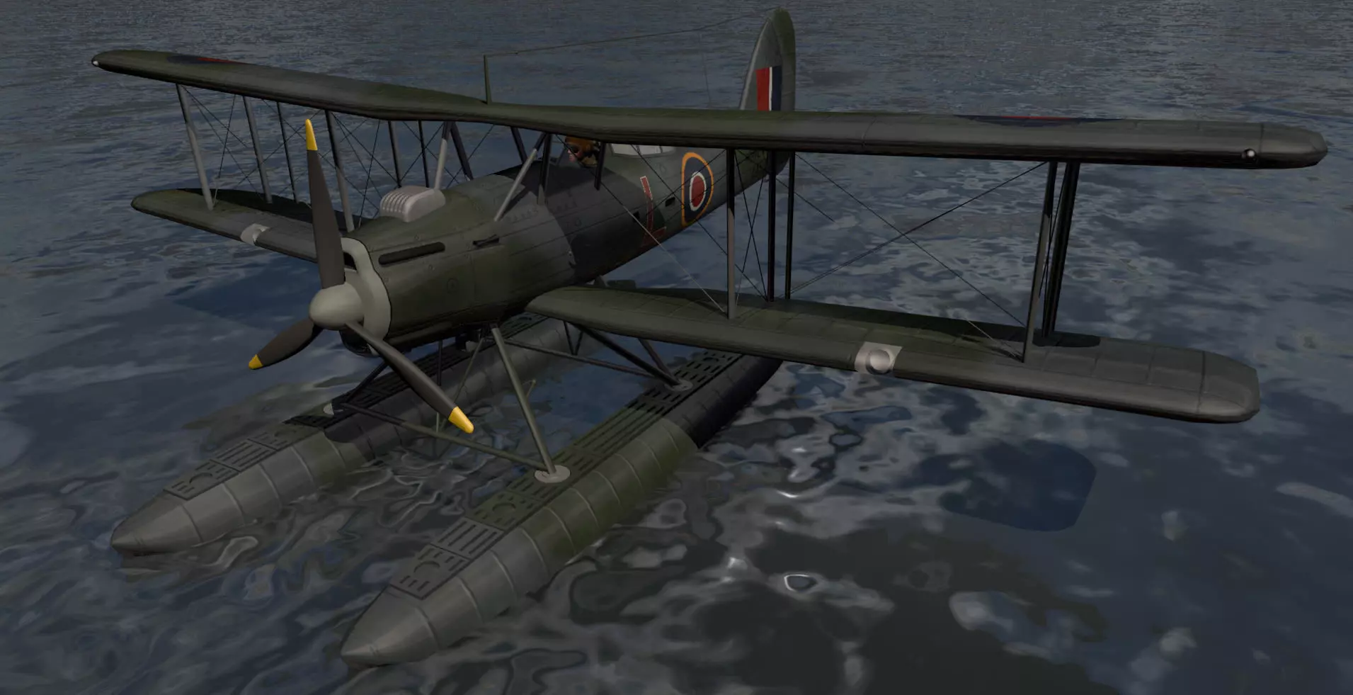 Fairey Seafox Mk-1 3D model