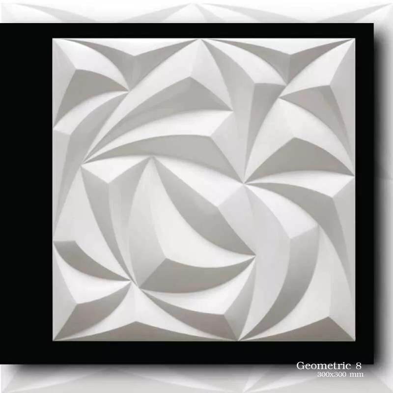 Geometric 3D Pattern CNC Partition Panel Decorate Geometric 8 3D print model