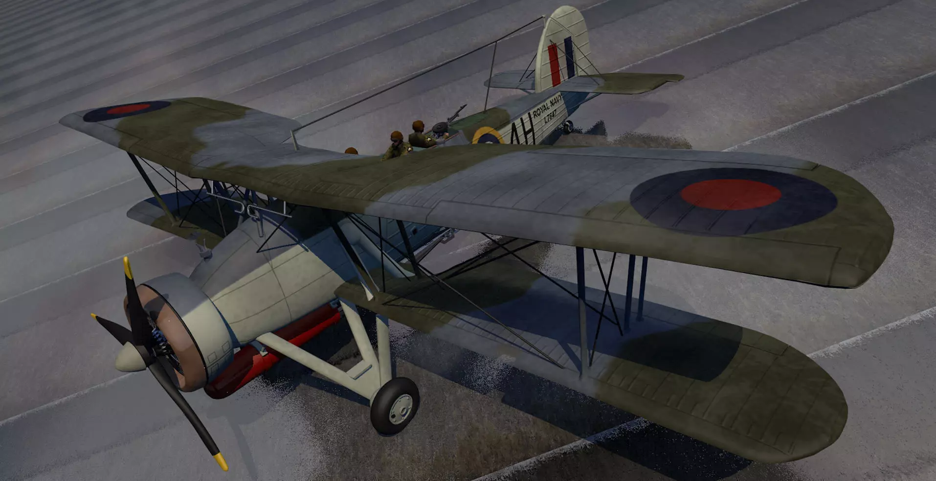 Fairey Swordfish Mk-1 3D model_0
