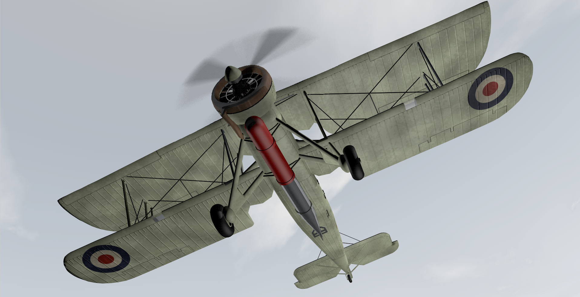 Fairey Swordfish Mk-1 3D model_10